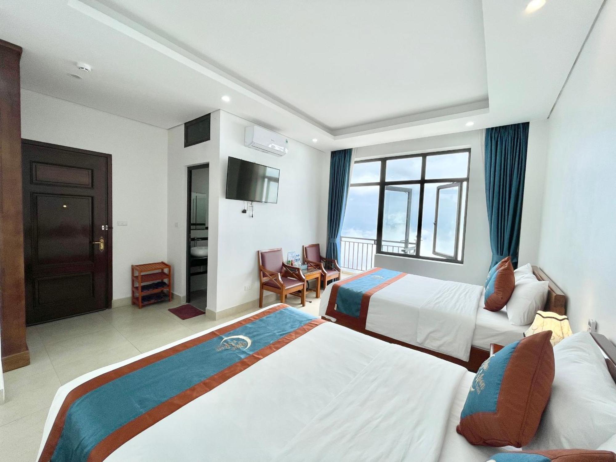 Hotel Blue Moon Tam Ðảo Extérieur photo